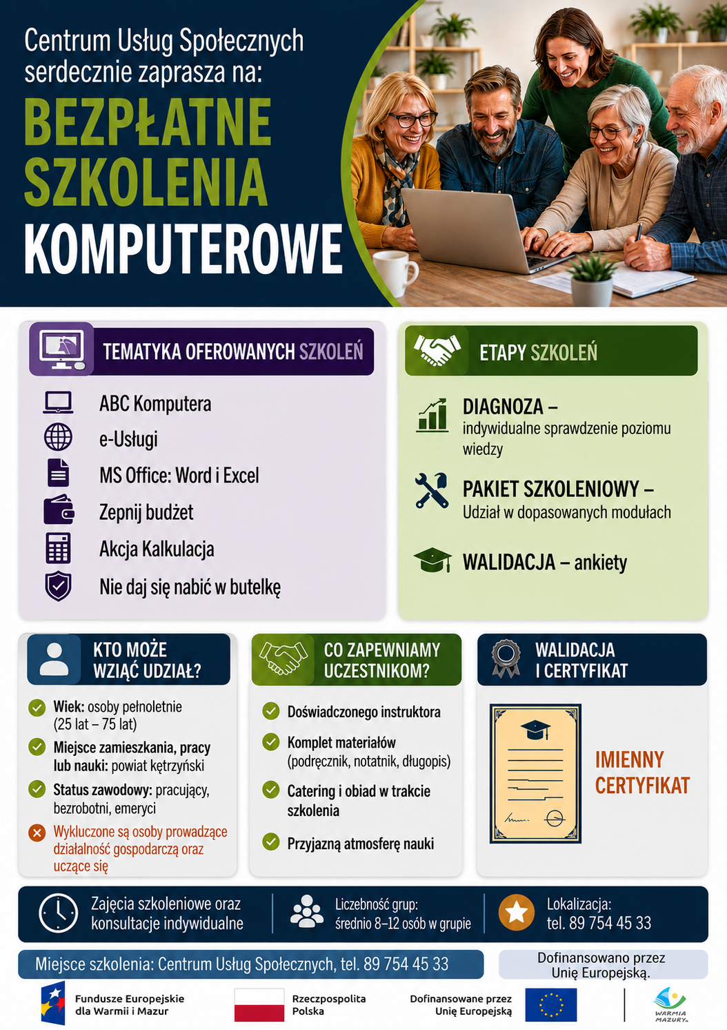 Oferty szkoleń komputerowych