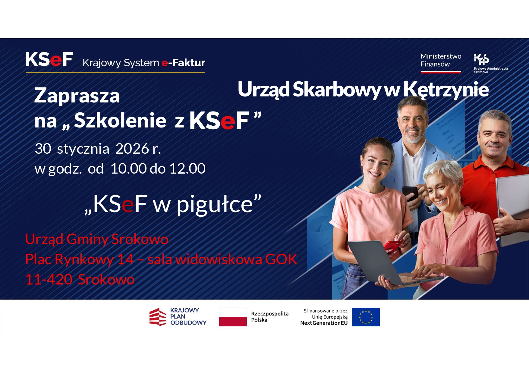 Zaproszenie na&nbsp;szkolenie z&nbsp;ksf